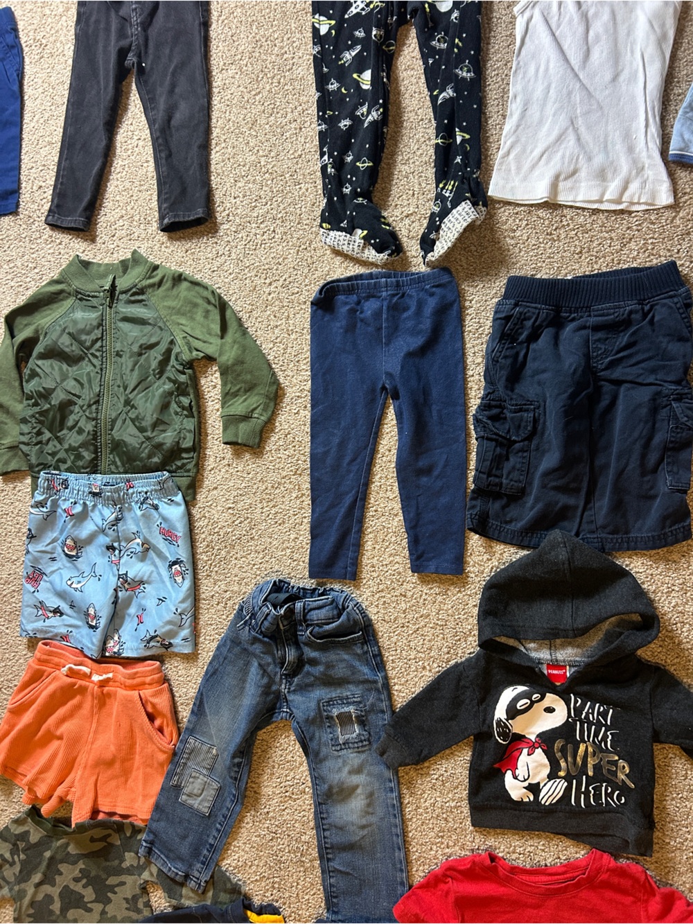Baby Boy Clothes Lot 15 Pieces 3M-2T Nike Disney Carters Pants Shirts Outfit - Picture 4 of 12